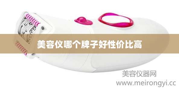 美容仪哪个牌子好性价比高