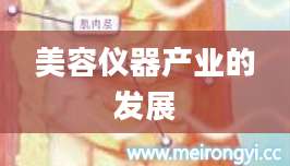 美容仪器产业的发展