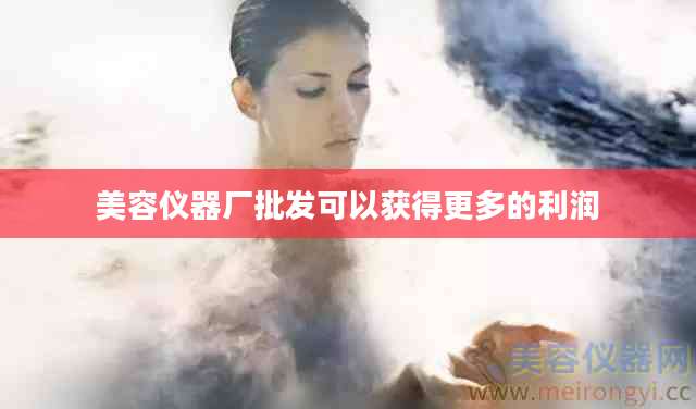 美容仪器厂批发可以获得更多的利润
