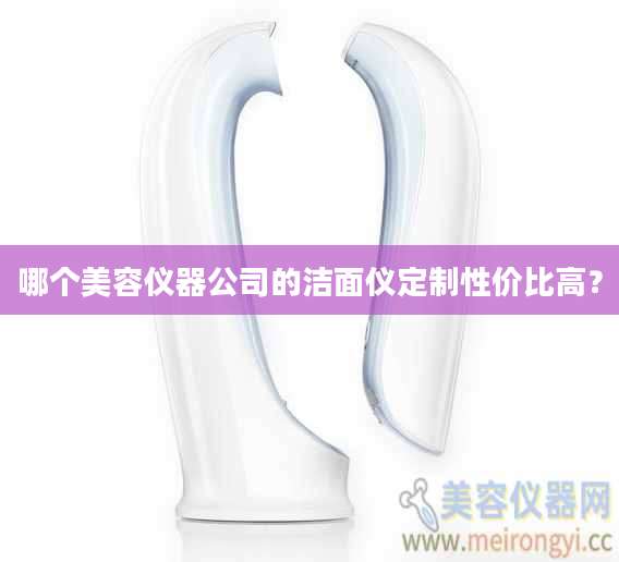 哪个美容仪器公司的洁面仪定制性价比高？