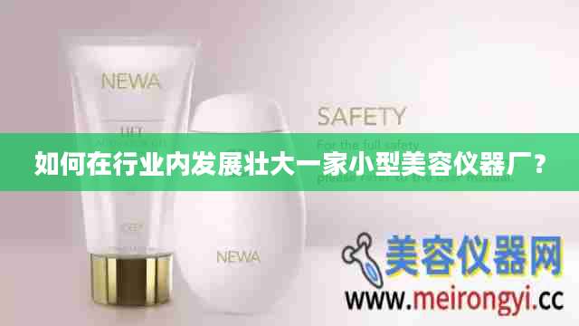 如何在行业内发展壮大一家小型美容仪器厂？
