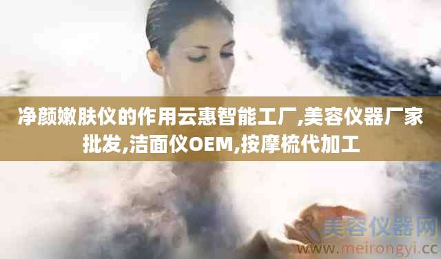 净颜嫩肤仪的作用云惠智能工厂,美容仪器厂家批发,洁面仪OEM,按摩梳代加工
