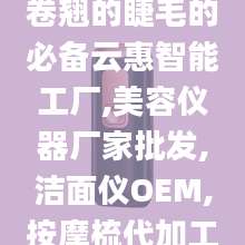 卷翘的睫毛的必备云惠智能工厂,美容仪器厂家批发,洁面仪OEM,按摩梳代加工