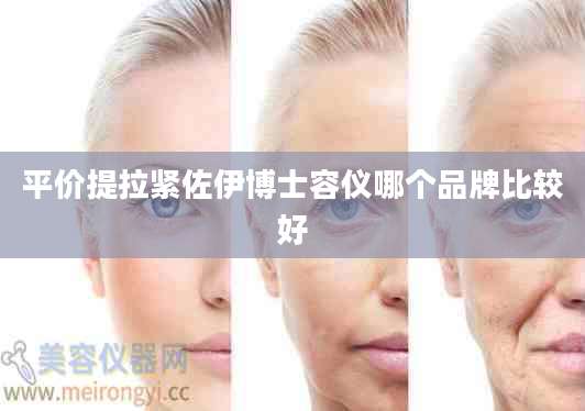 平价提拉紧佐伊博士容仪哪个品牌比较好