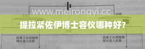 提拉紧佐伊博士容仪哪种好?